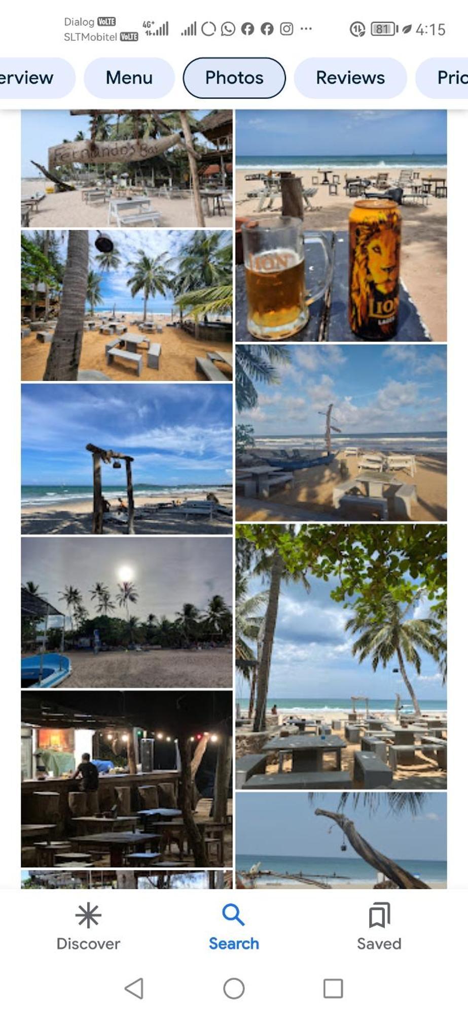 Surf Reef Beach Trincomalee Eksteriør billede